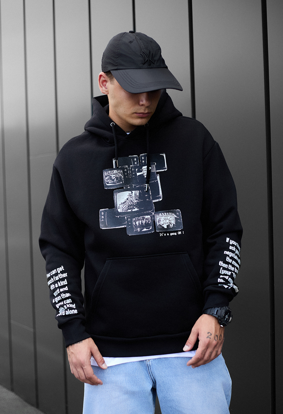 Hanorac Staff on oversize fleece