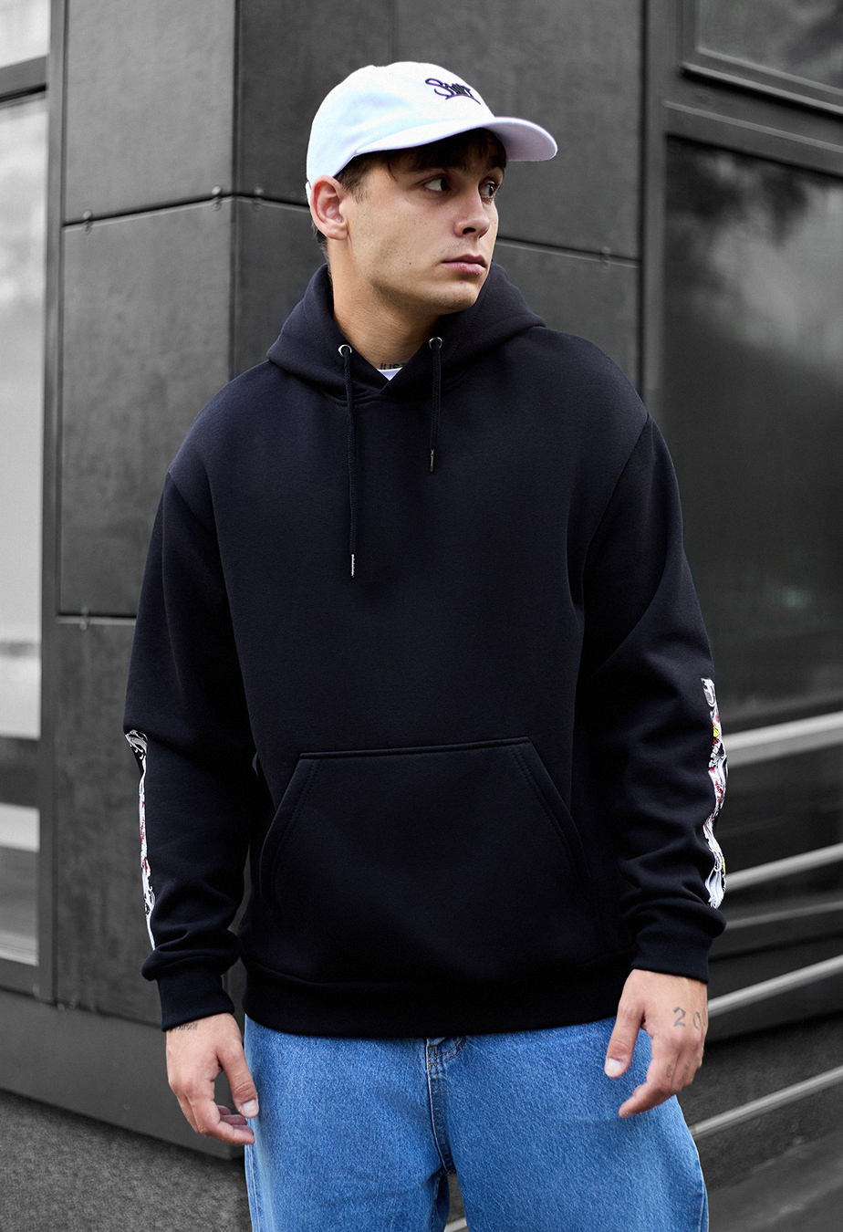 Hanorac Staff fish oversize fleece