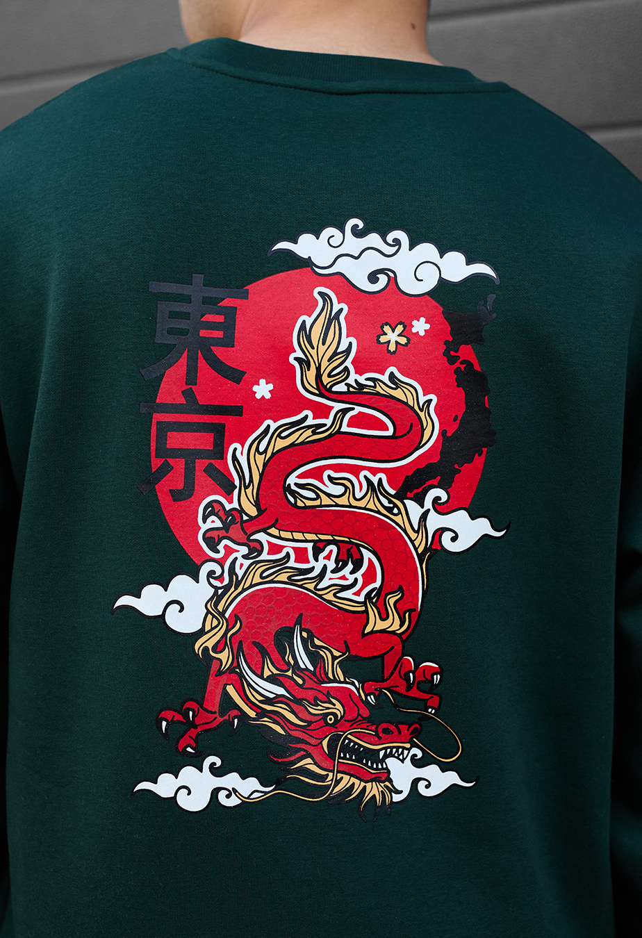 Bluză de trening Staff dragon oversize fleece