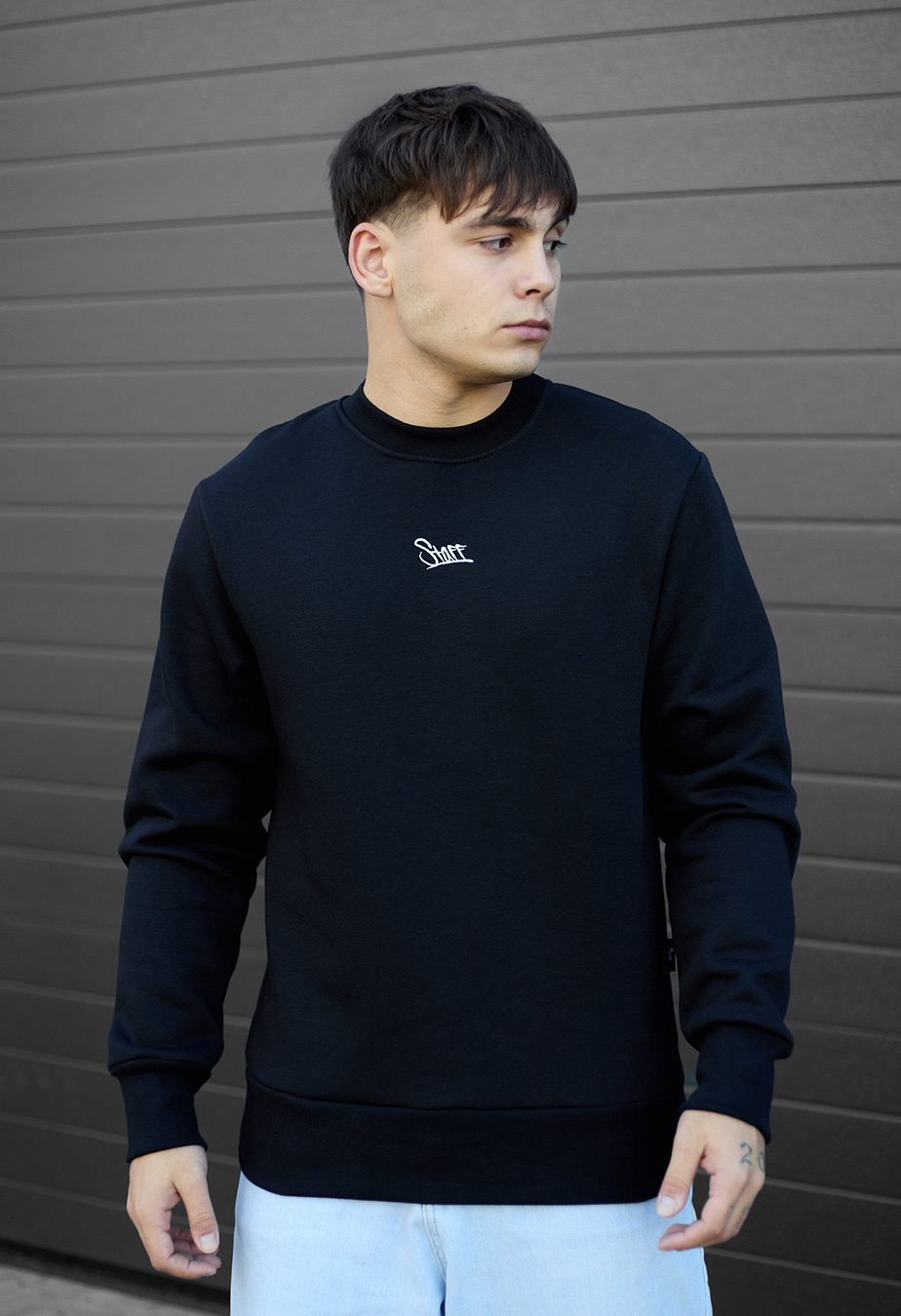 Bluză de trening Staff black logo fleece