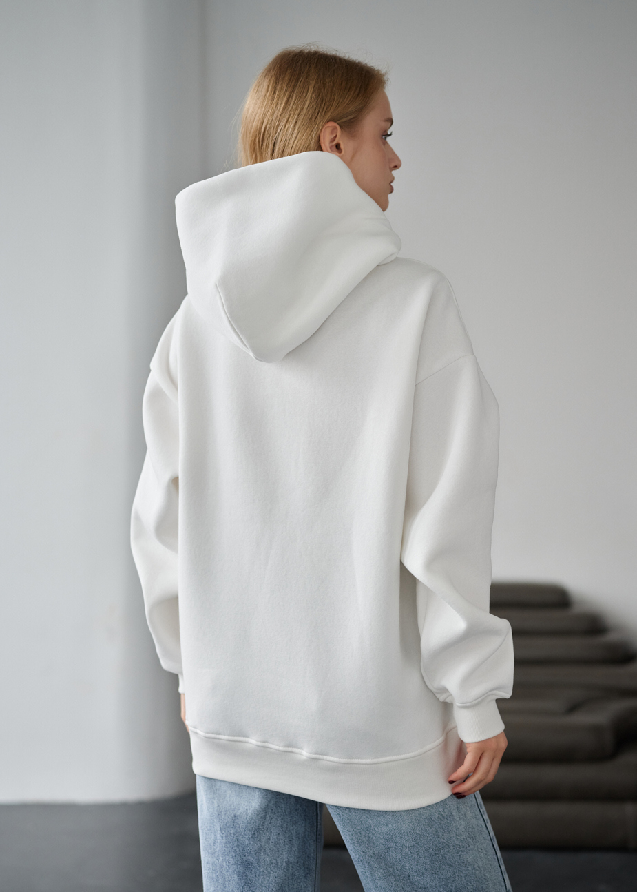 Hanorac de damă Staff cartoons oversize fleece