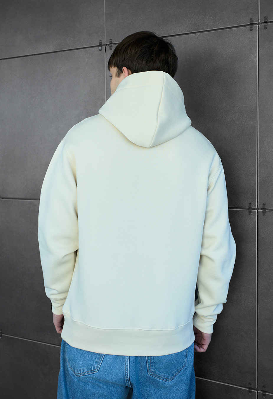 Hanorac Staff milk basic oversize fleece