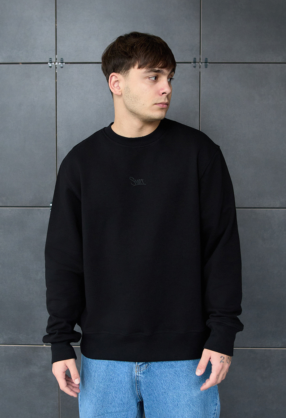 Bluză de trening Staff black logo