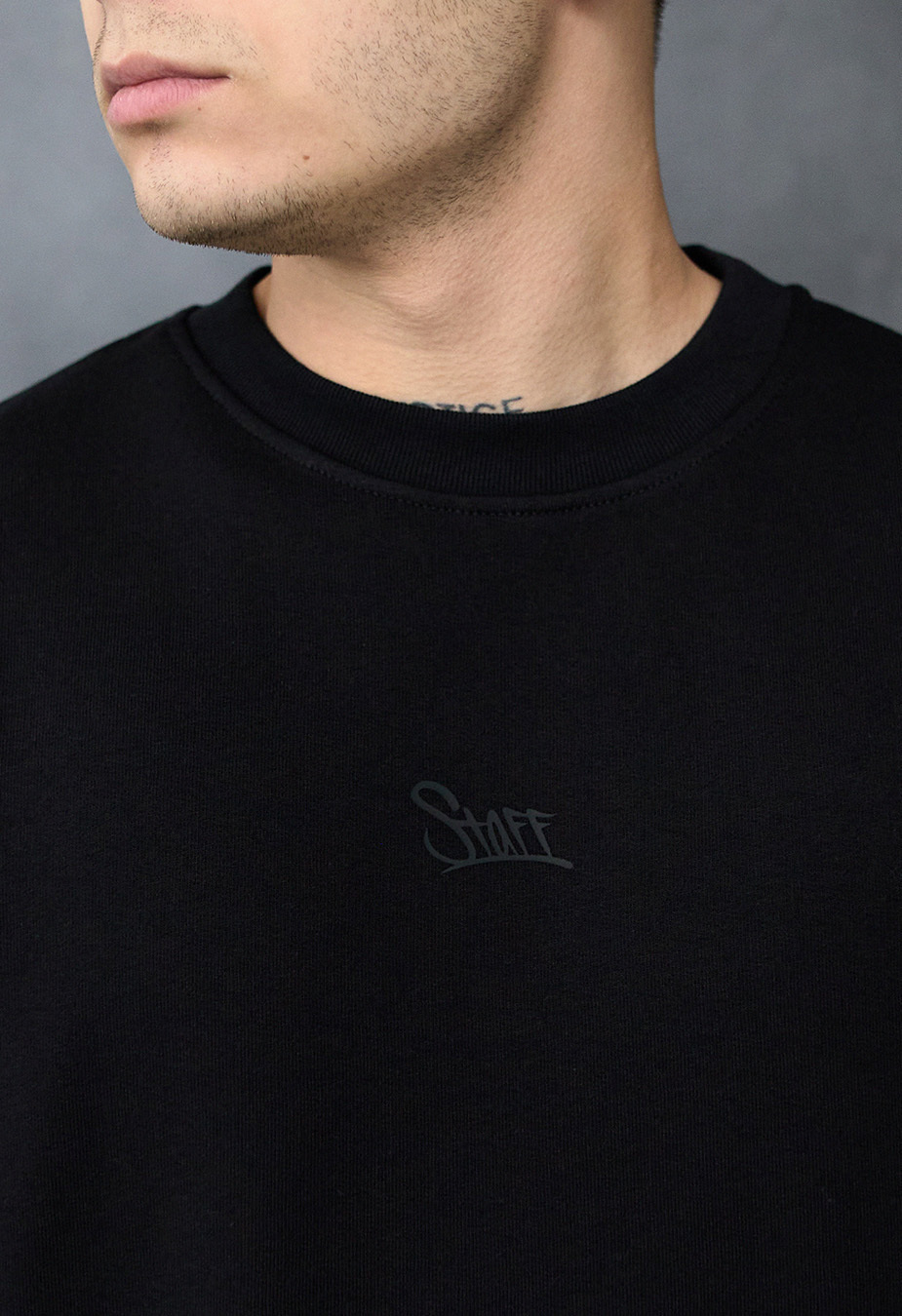 Bluză de trening Staff black logo