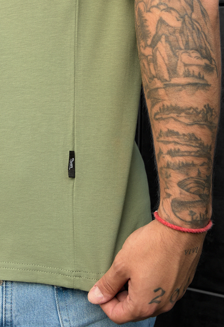 Tricou Staff green