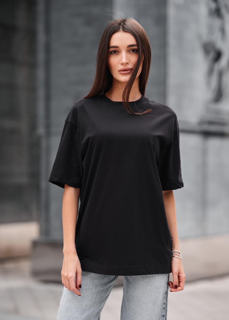 Tricou de damă Staff li black oversize