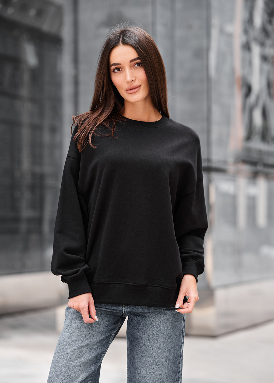 Bluză de trening de damă Staff s black oversize