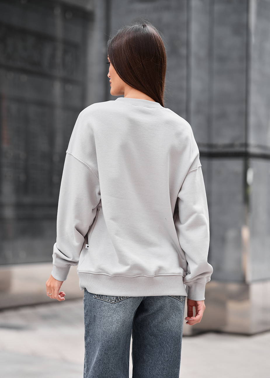 Bluză de trening de damă Staff s light gray oversize