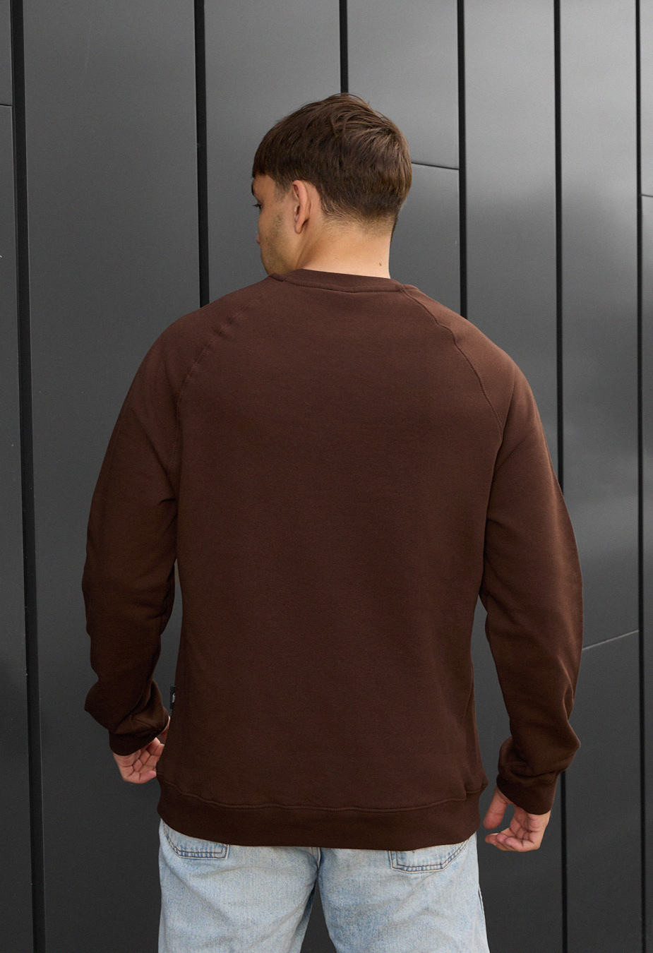 Bluză de trening Staff brown logo