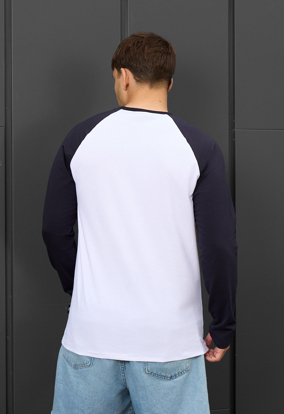 Bluză Staff white & navy logo