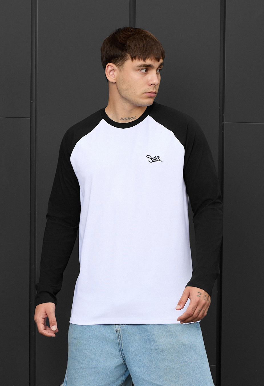 Bluză Staff white & black logo