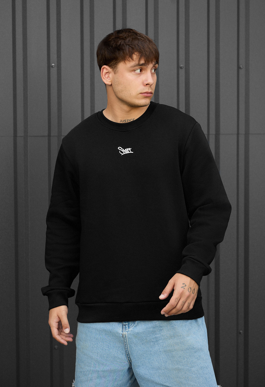 Bluză de trening Staff black logo fleece
