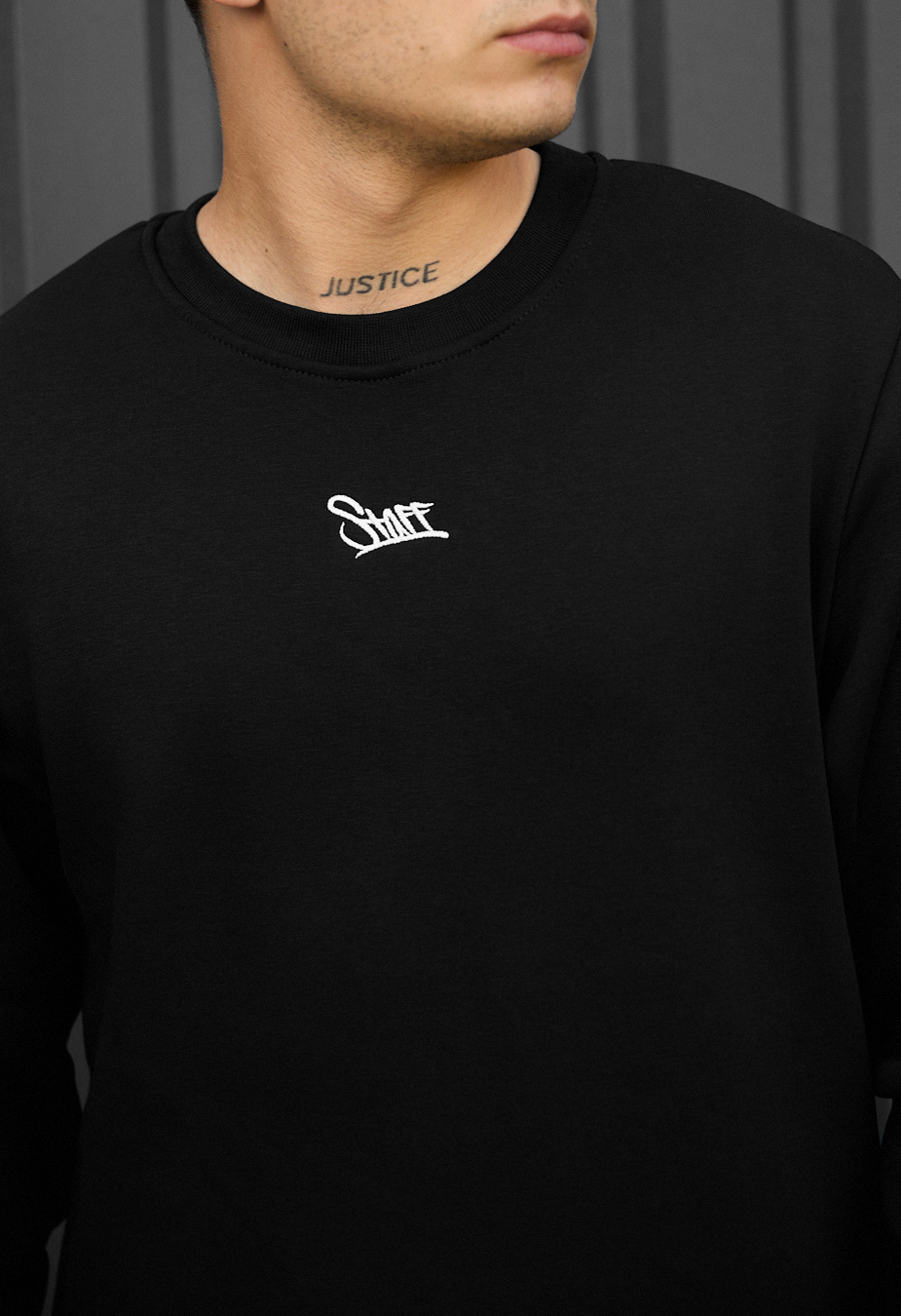 Bluză de trening Staff black logo fleece