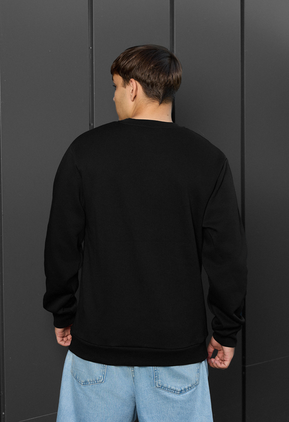 Bluză de trening Staff black basic fleece