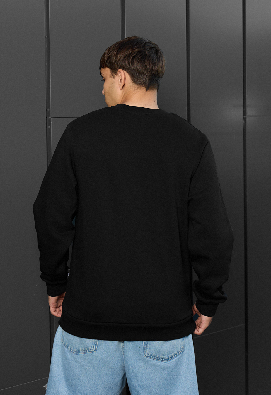 Bluză de trening Staff black logo fleece