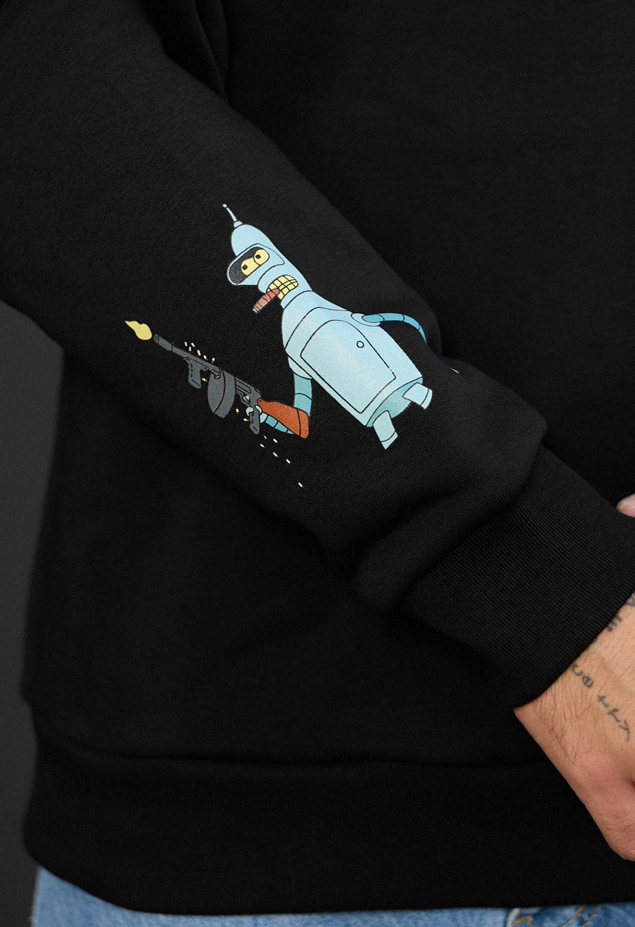 Bluză de trening Staff logo & cartoon fleece