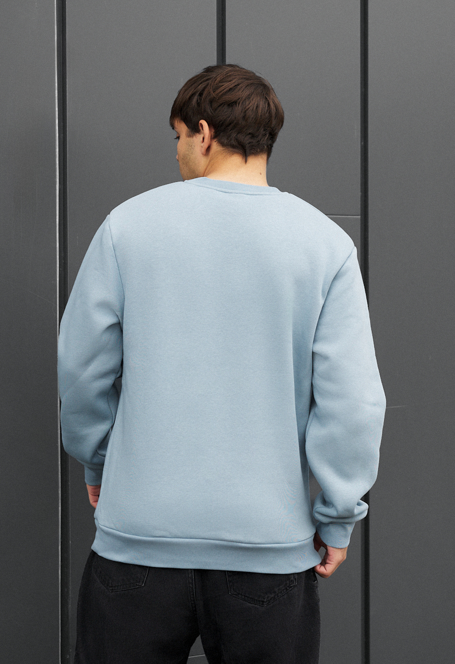 Bluză de trening Staff light blue basic fleece