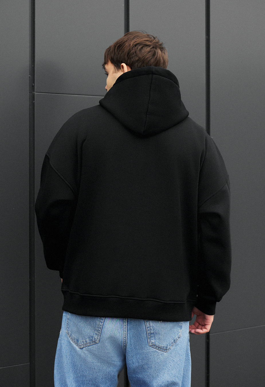 Hanorac Staff logo & birds oversize fleece