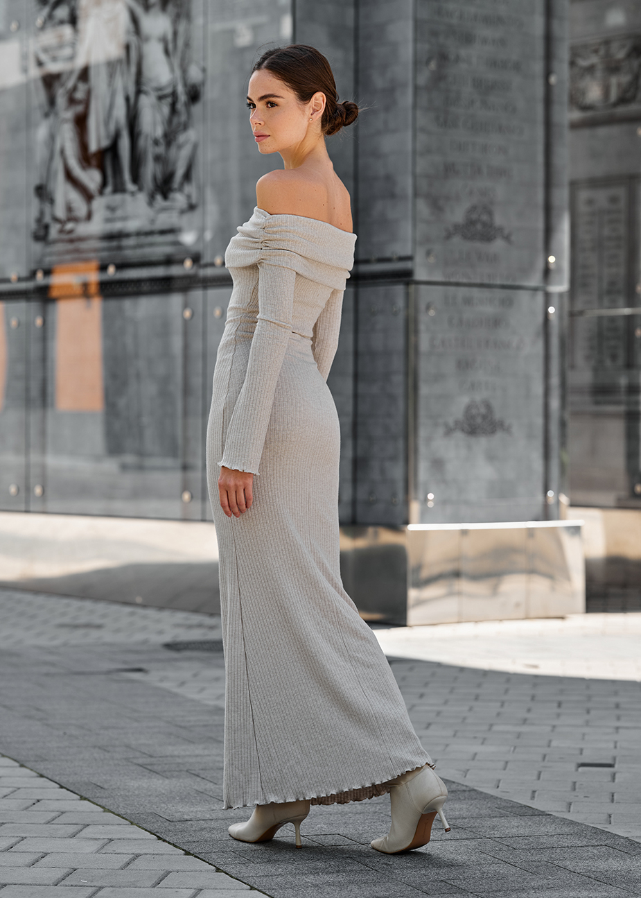 Rochie Staff luna light beige