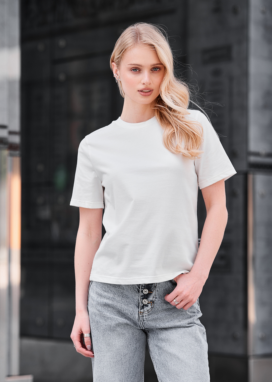 Tricou de damă Staff ant white