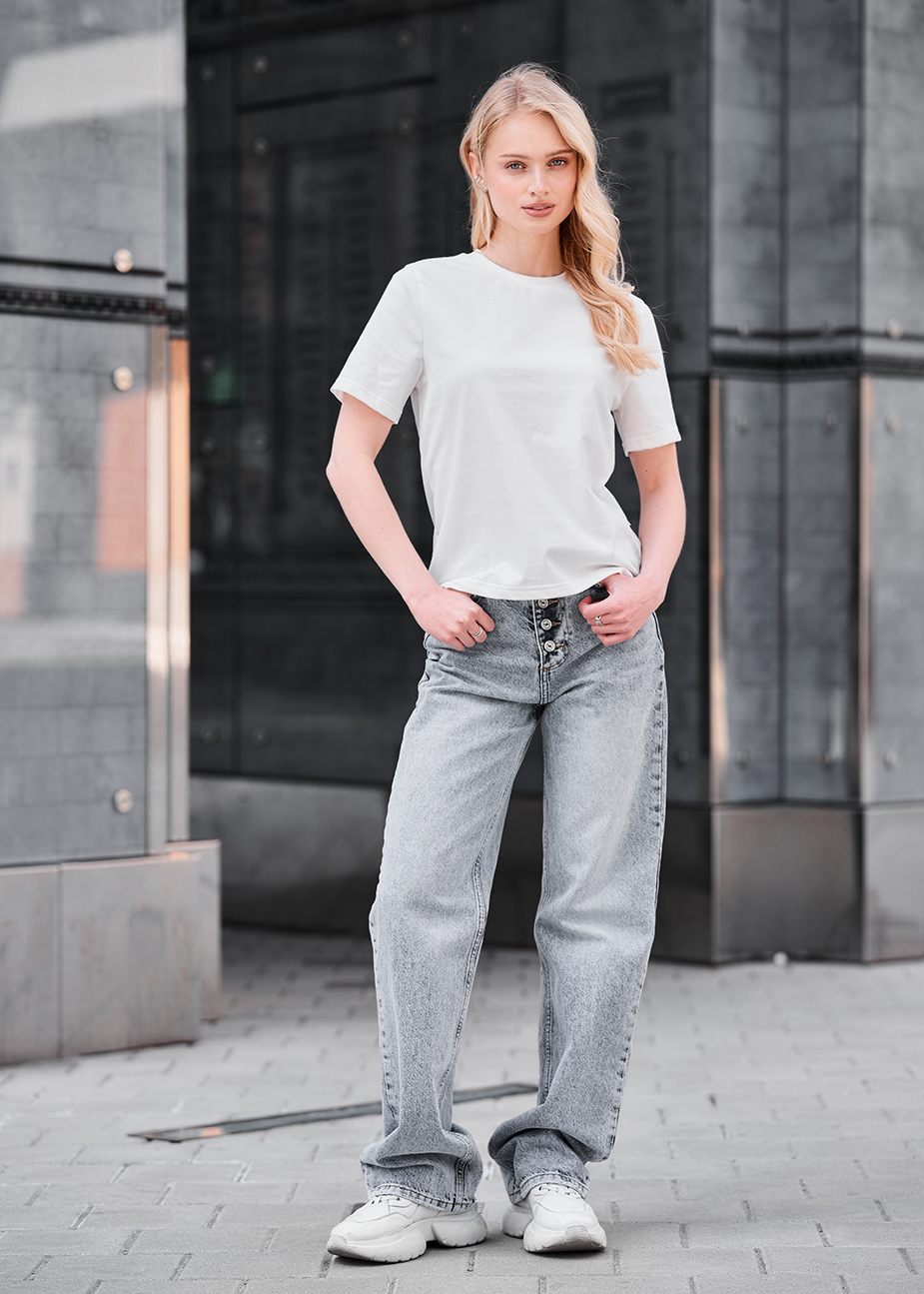 Tricou de damă Staff ant white