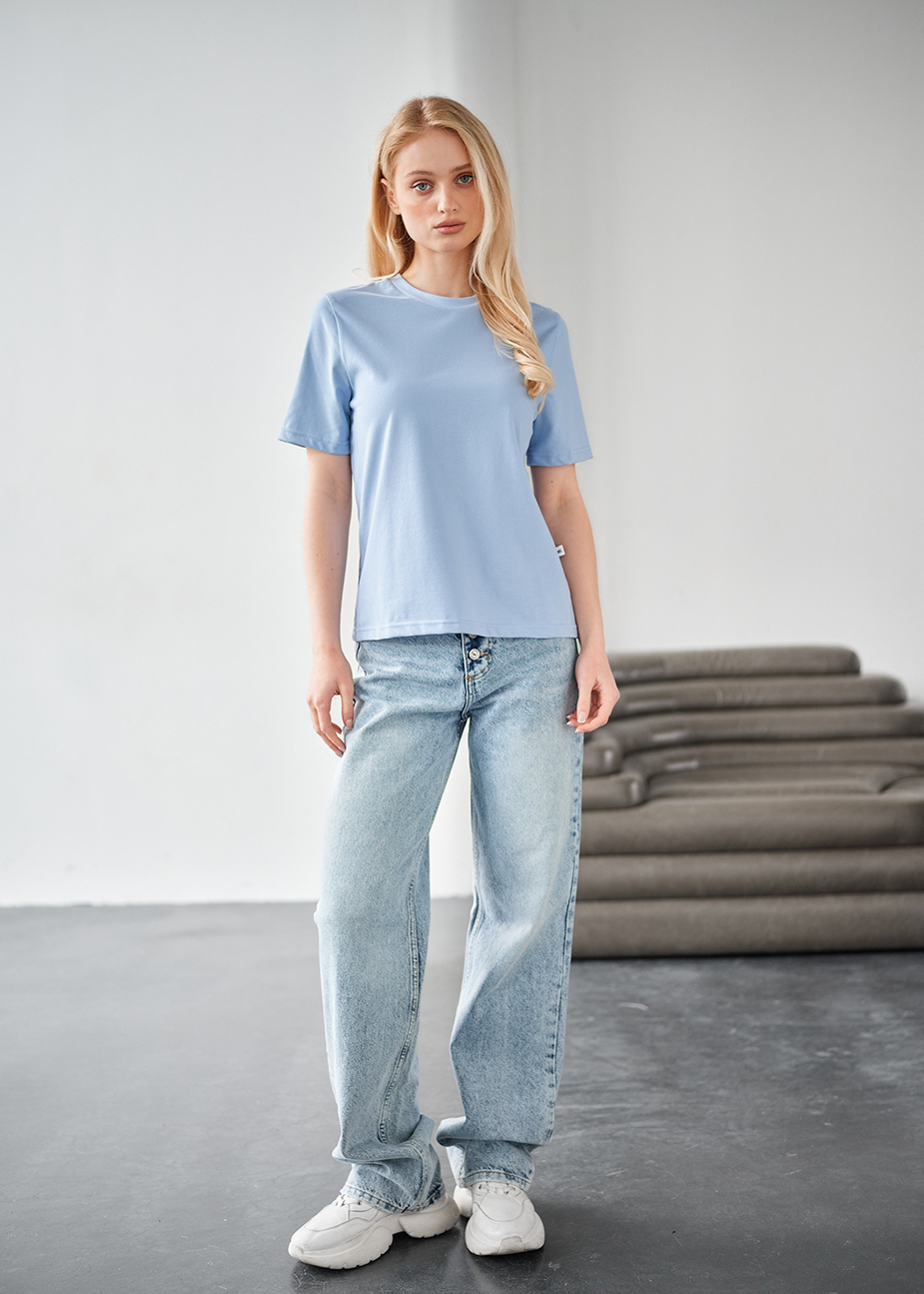 Tricou de damă Staff ant light blue