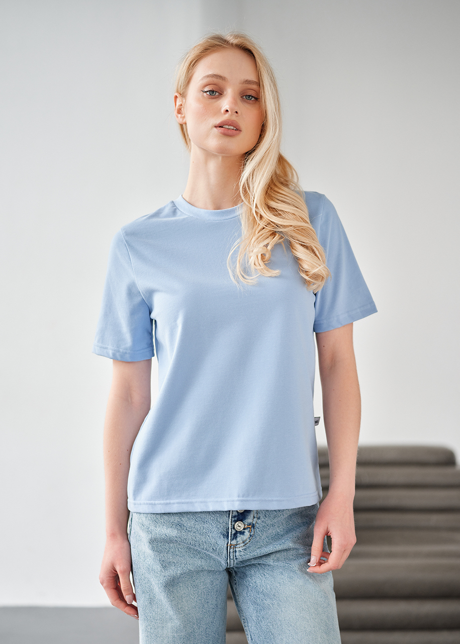 Tricou de damă Staff ant light blue