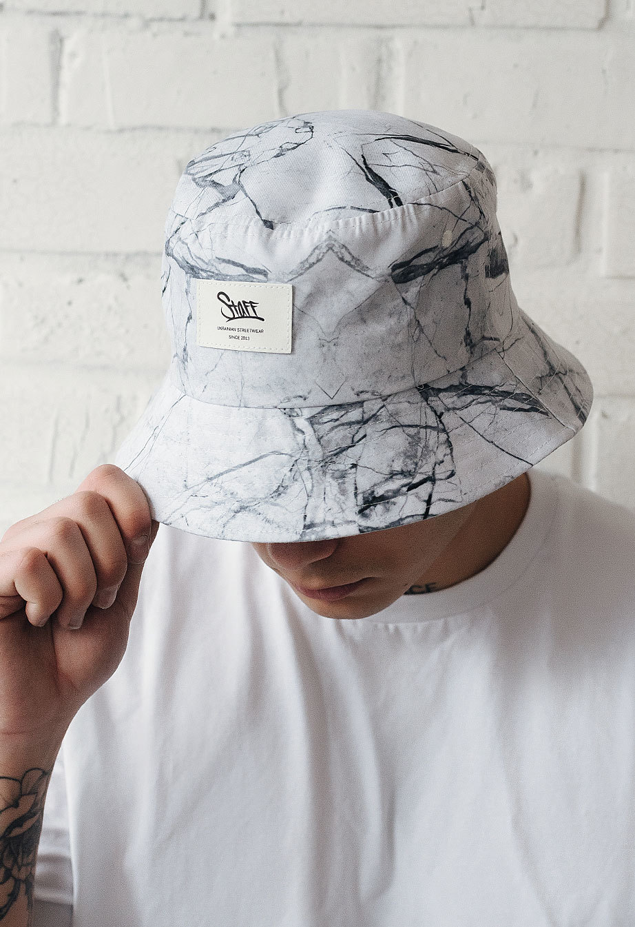 Kapelusz Staff marble