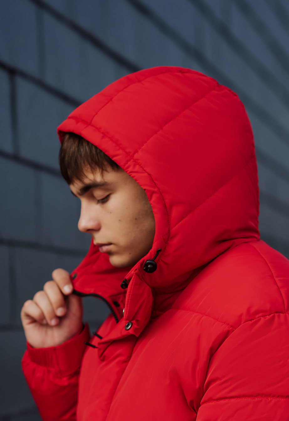 Geacă de iarnă Staff sin red oversize