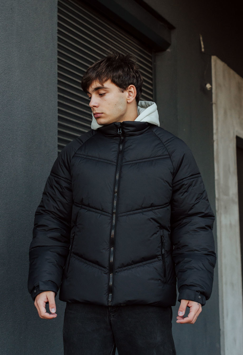 Geacă de iarnă Staff st black