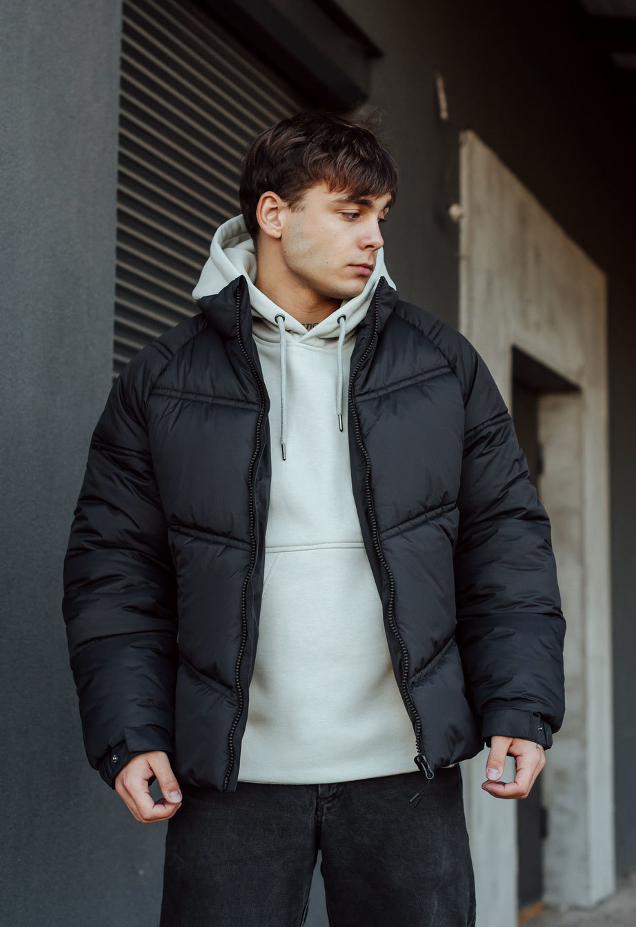 Geacă de iarnă Staff st black