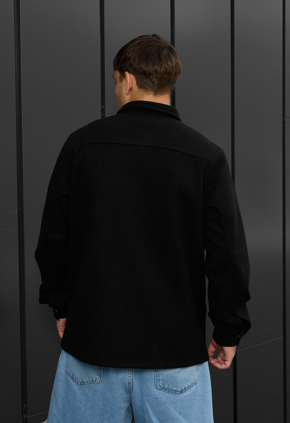 Geacă-cămașa Staff black