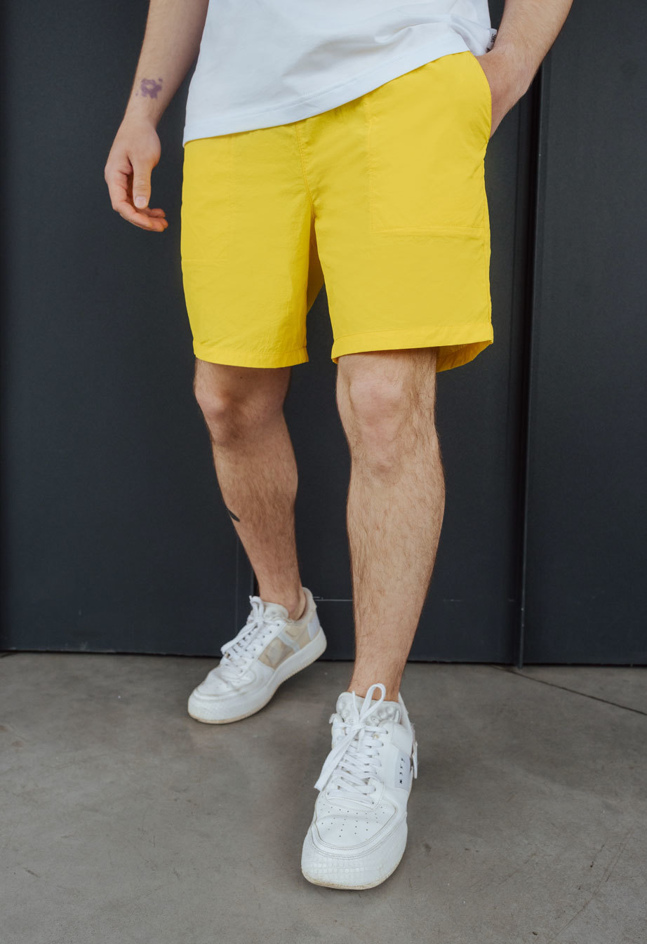 Pantaloni scurți de plajă Staff lo yellow