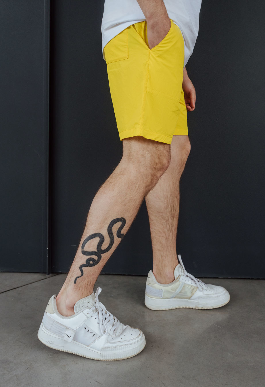 Pantaloni scurți de plajă Staff lo yellow