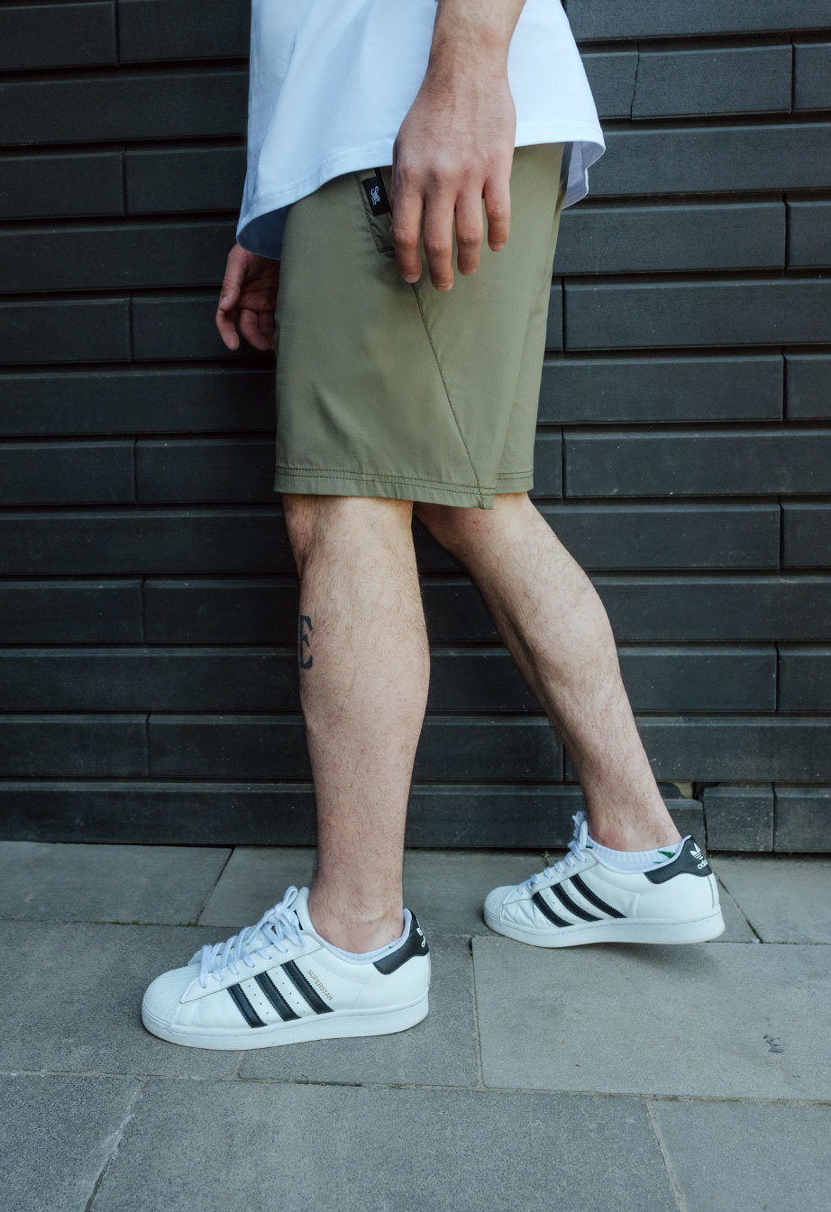 Pantaloni scurți de plajă Staff ch khaki