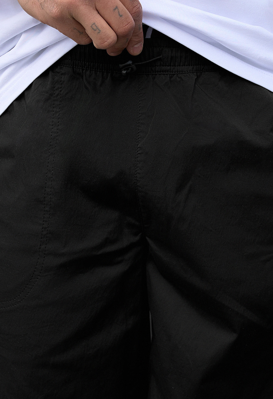 Chinos pantaloni scurți Staff loo black logo