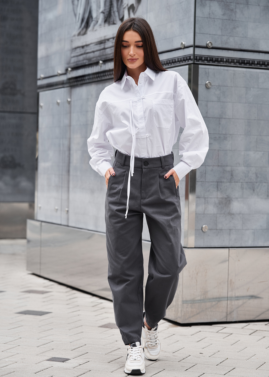 Pantaloni de damă Staff wep gray