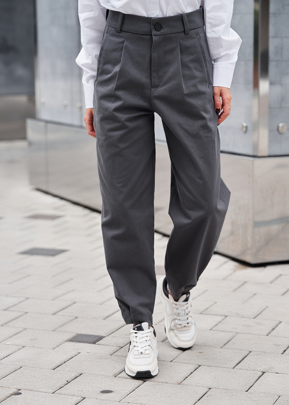 Pantaloni de damă Staff wep gray