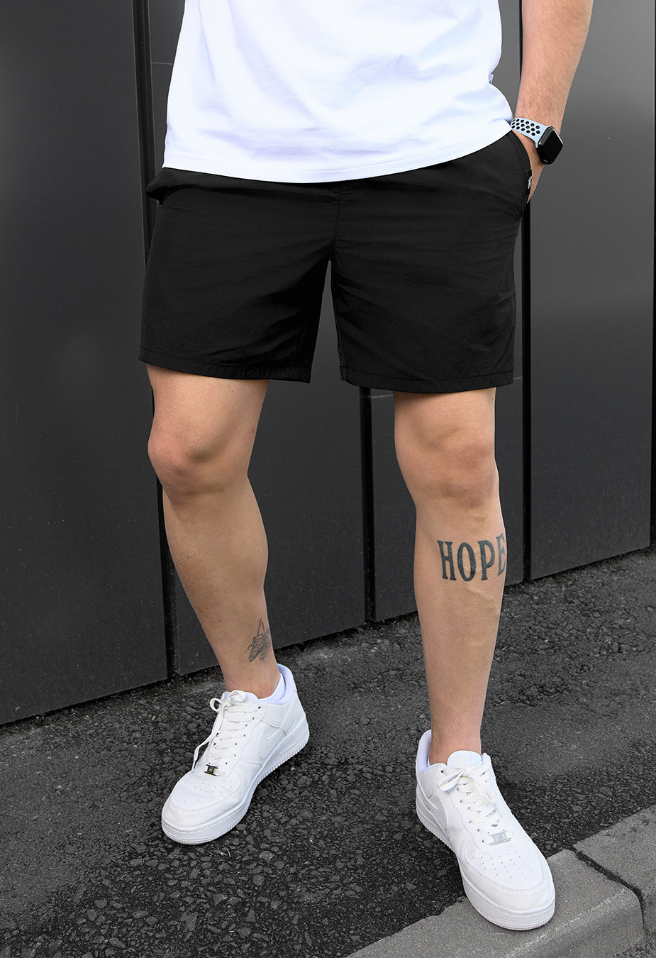Pantaloni scurți de plajă Staff po black
