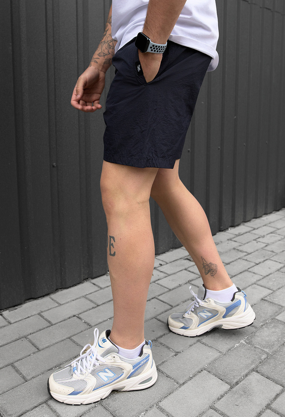 Pantaloni scurți de plajă Staff po navy