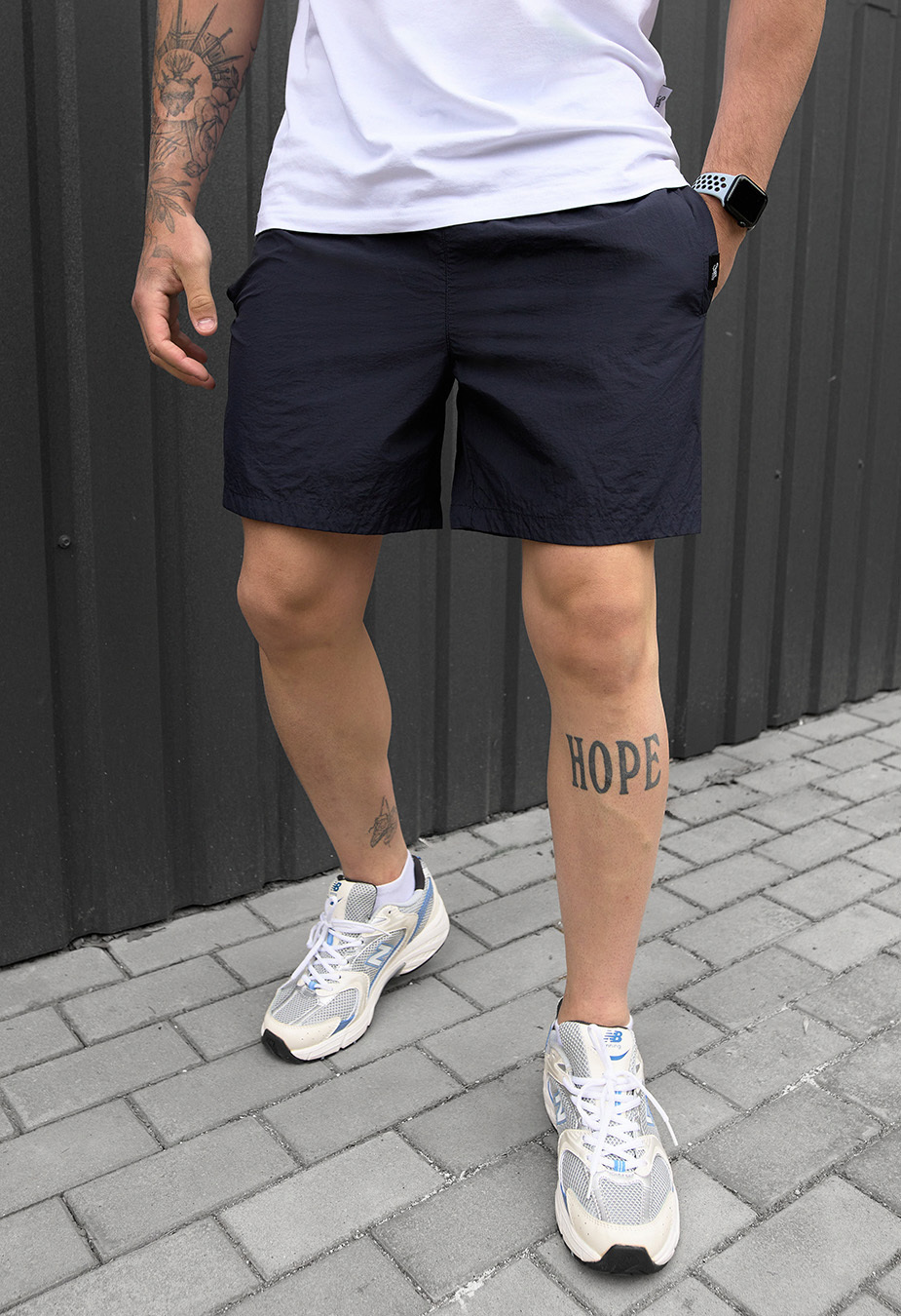 Pantaloni scurți de plajă Staff po navy