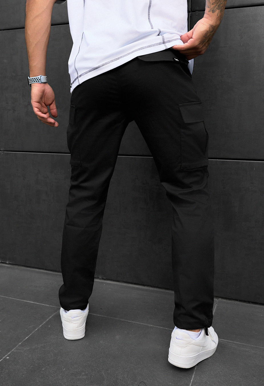 Pantaloni Staff cargo ja black