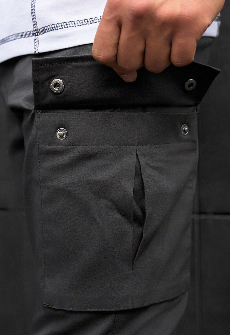 Pantaloni Staff cargo ja dark gray
