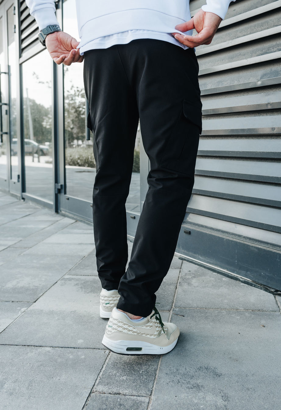 Pantaloni Staff ta cargo black