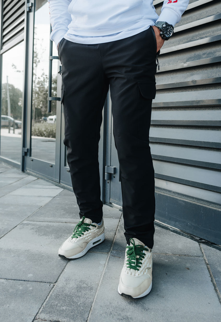 Pantaloni Staff ta cargo black