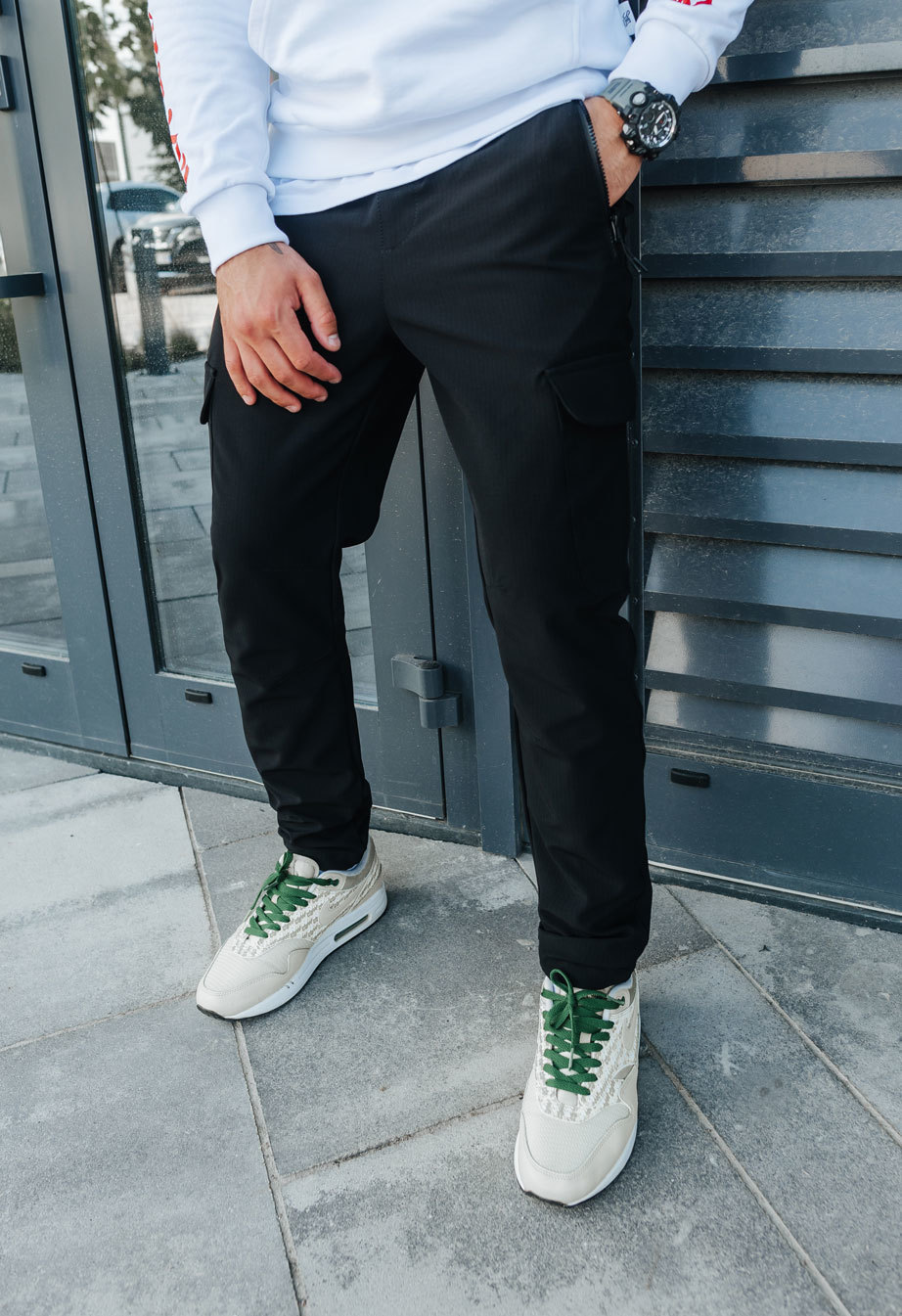 Pantaloni Staff ta cargo black