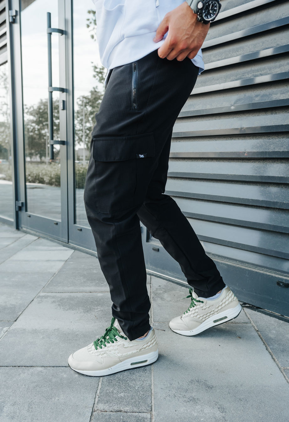 Pantaloni Staff ta cargo black
