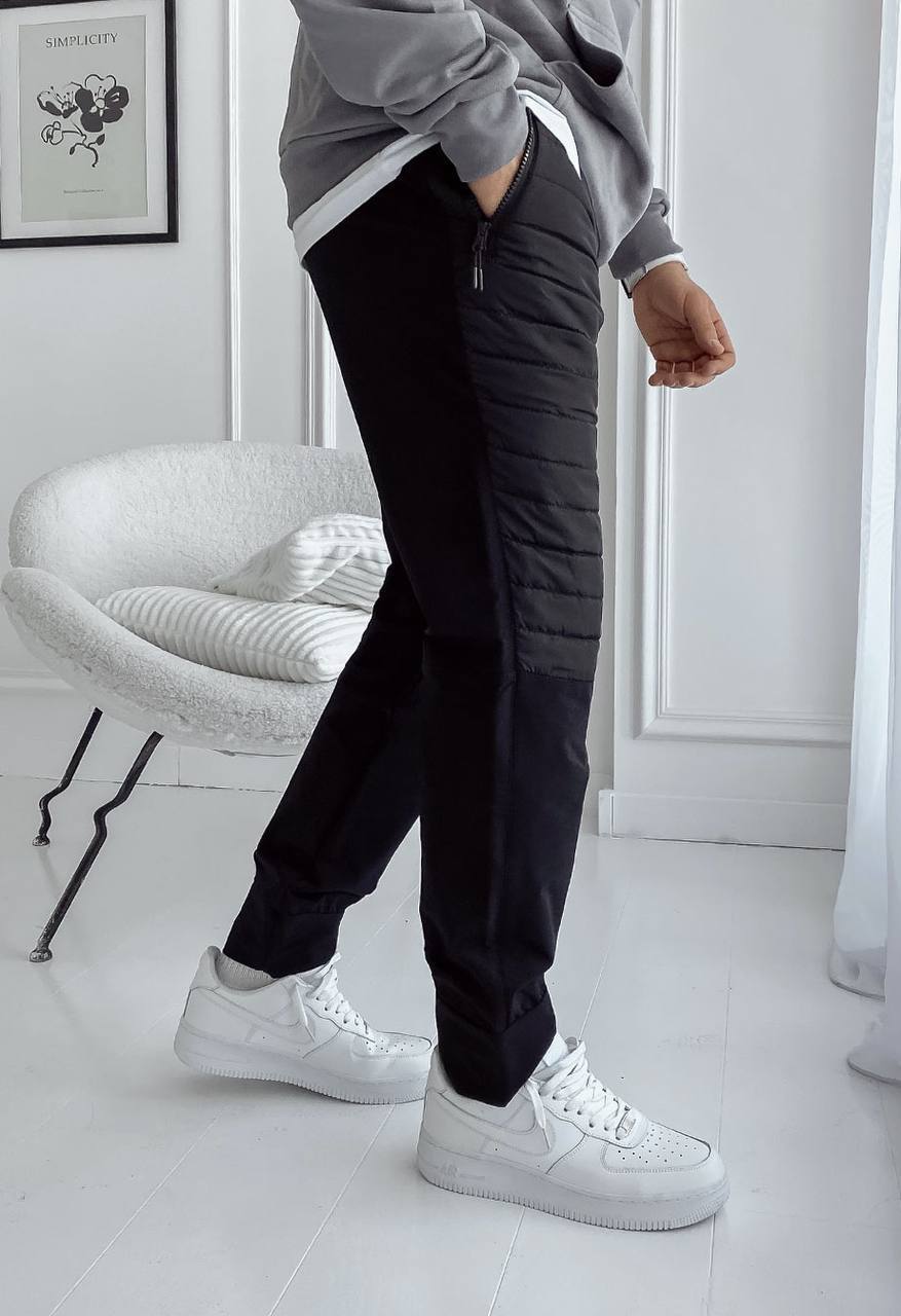 Pantaloni izolați Staff ap black