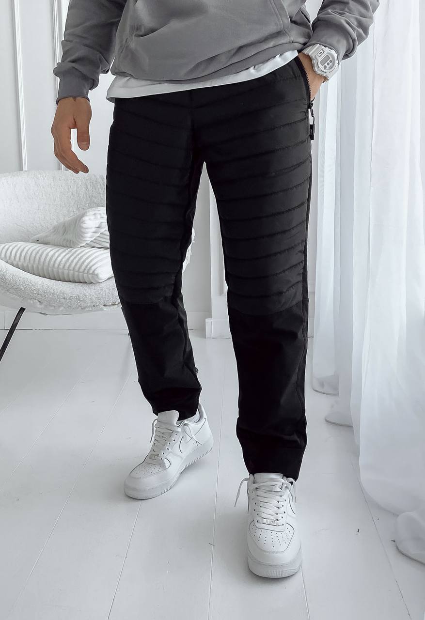 Pantaloni izolați Staff ap black