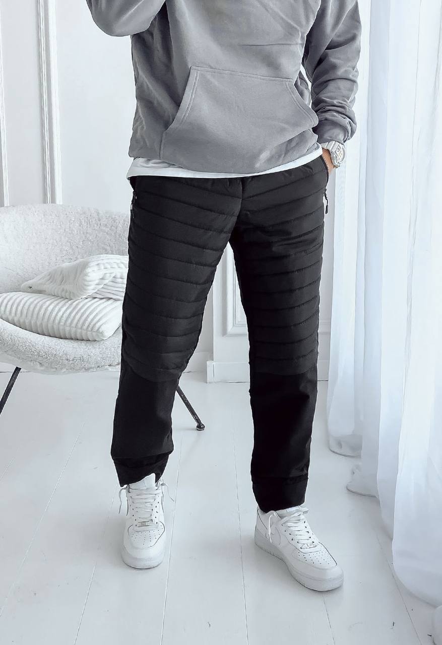 Pantaloni izolați Staff ap black